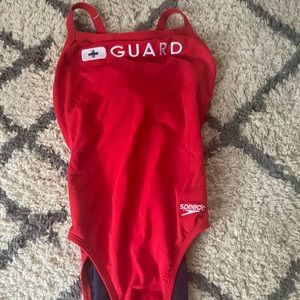 Lifeguard swim suite